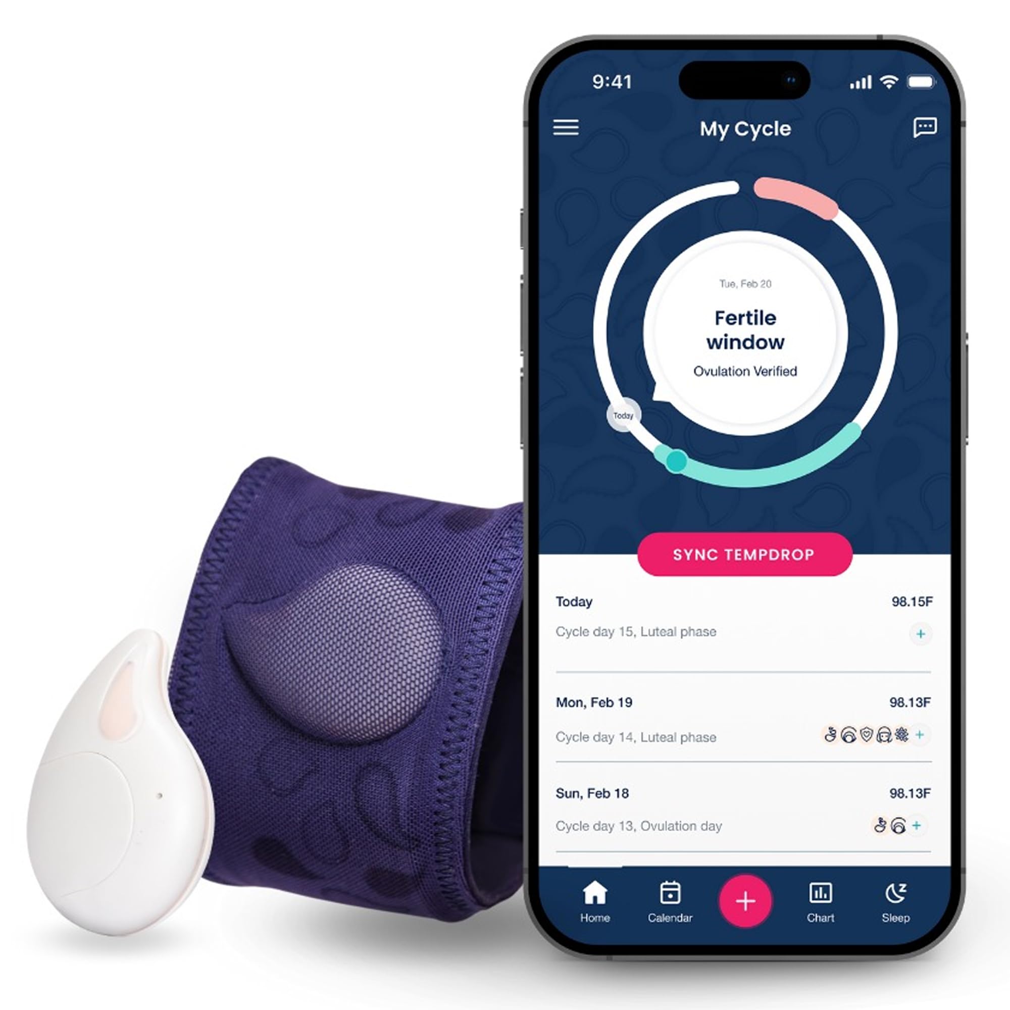 Tempo Hands-Free Menstrual Tracker